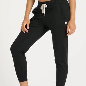 Vuori Black Jogger Sweatpants with Drawstring